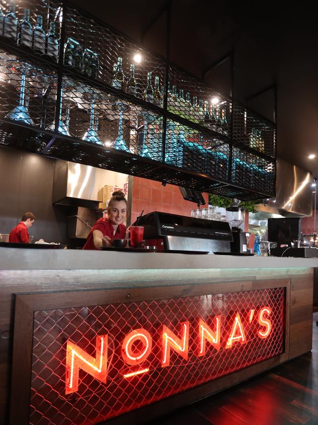 Nonna's has been a popular fixture at Harbourtown for almost 15 years. Picture: Richard Gosling.