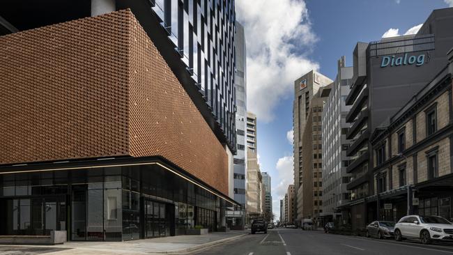 Cbus Property's $265m office building on Pirie St, Adelaide. Picture: Supplied by Cbus Property