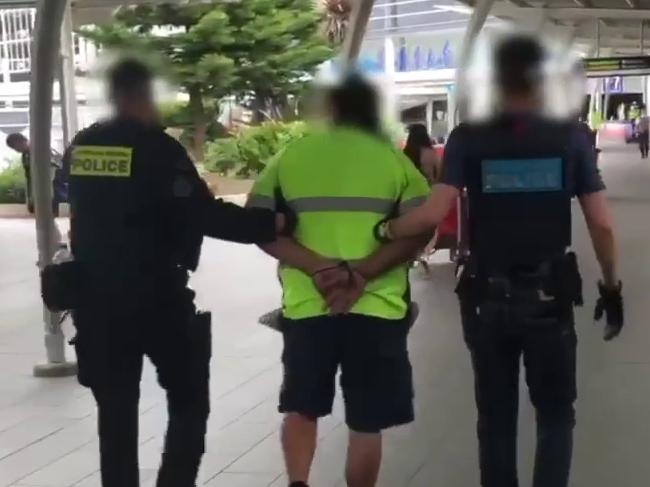 Both Tolutau and Silao were arrested at the airport. Picture: AFP