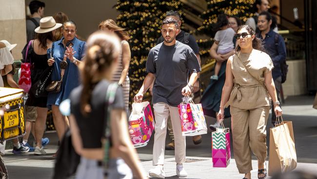 Gift returns surged in the two weeks after Christmas. Picture: Jeremy Piper