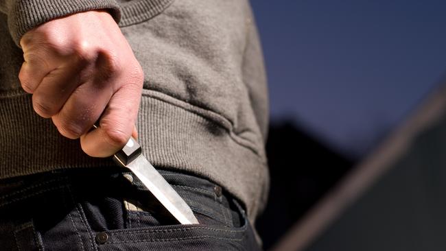 A Jubilee Pocket man threatened a stranger with a knife and sent a vile text message to a mother. Photo: File