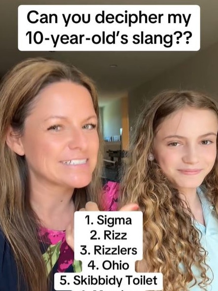 One mum recently went viral for struggling to decipher the meanings of the words. Picture: TikTok/@splendidlysmittenjen