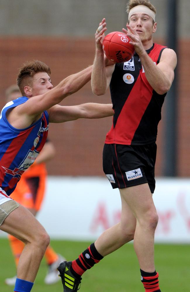 Josh Mellington during his stint at Essendon.