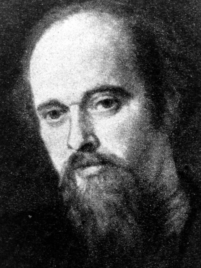 A portrait of Rossetti by GF Watts in 1865.