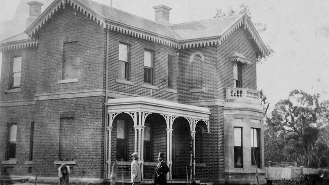 Hopwood’s home, Apsley House, in Echuca, which later became a convent. Picture: State Library of Victoria