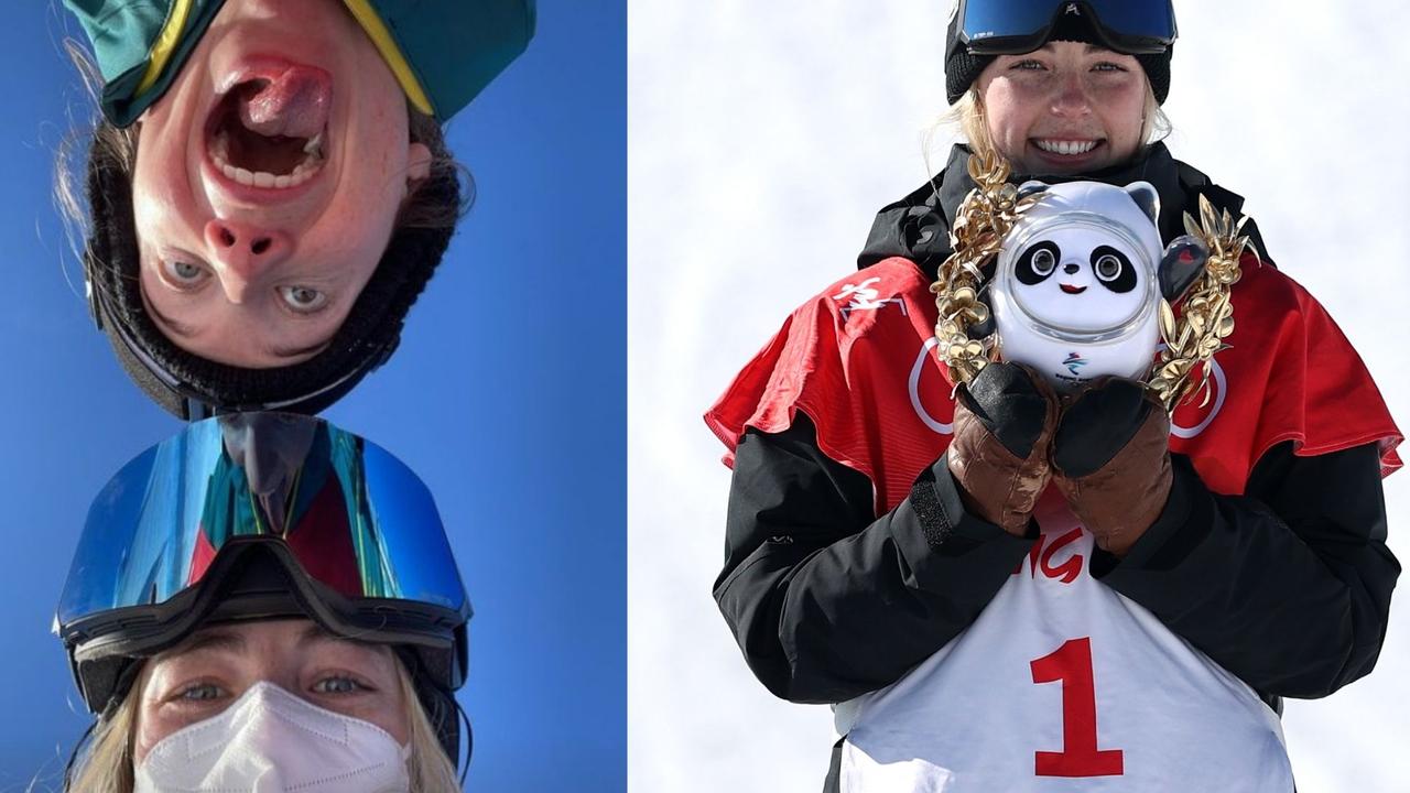 Winter Olympics 2022 Snowboard slopestyle, Zoi Sadowski-Synnott, What the f***? Tess Coady best friends news.au — Australias leading news site