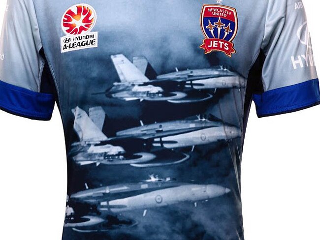 Newcastle Jets showed their appreciation for the RAAF