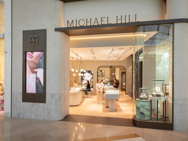 Michael Hill store in Chadstone shopping centre, Victoria. Photo: Supplied