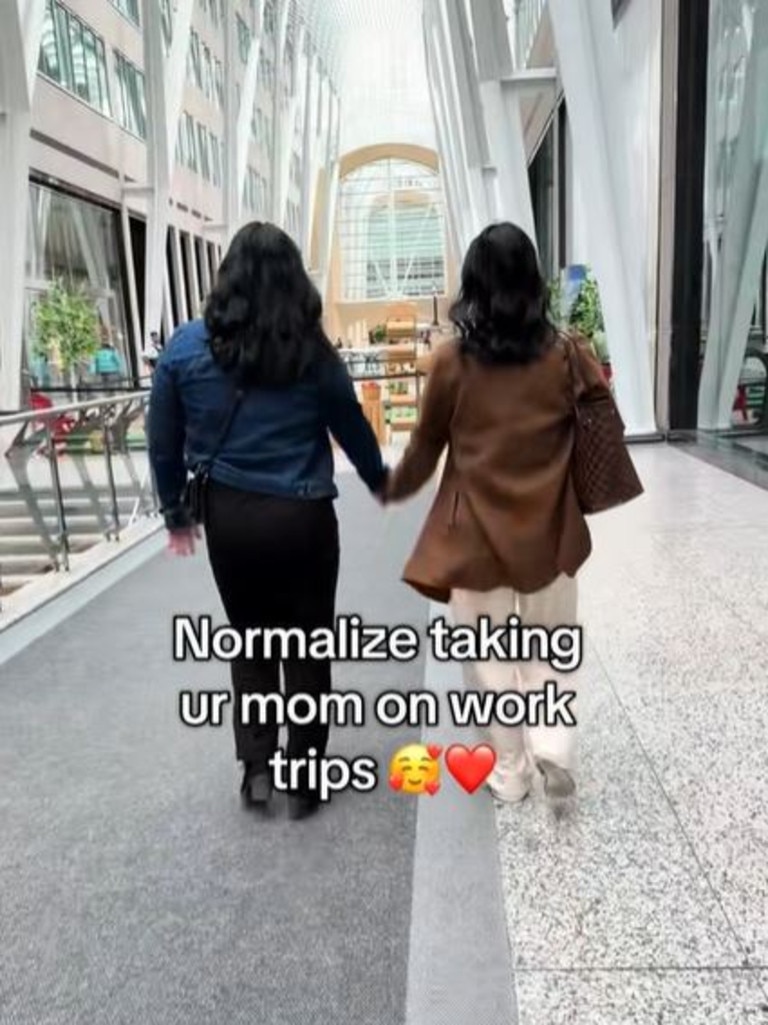 Gen Zers are capitalising on their work perks. Picture: @wagzydotca/TikTok