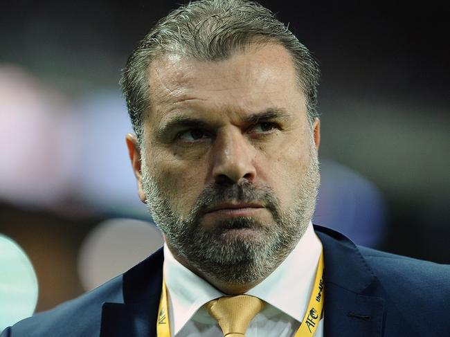 Head coach Ange Postecoglou of Australia looks on during the 2018 FIFA World Cup Asian Qualifier match between Japan and Australia at the Saitama Stadium in Saitama, Thursday, August 31, 2017.(AAP Image/Matt Roberts) NO ARCHIVING, EDITORIAL USE ONLY