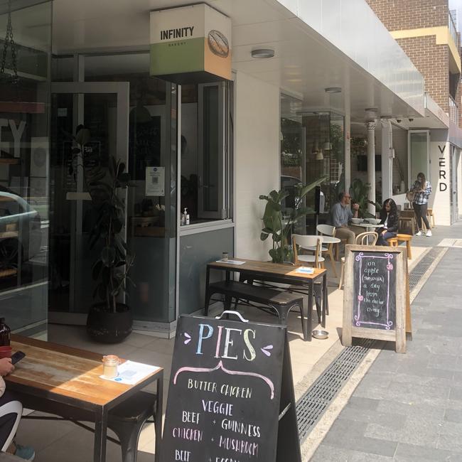 The Infinity Bakery in Market Pl, Manly. Picture: Manly Daily