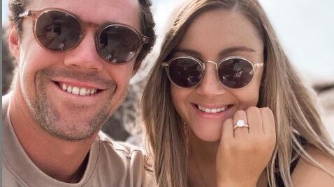 Travis Head and Jessica Davies are engaged Source: Instagram