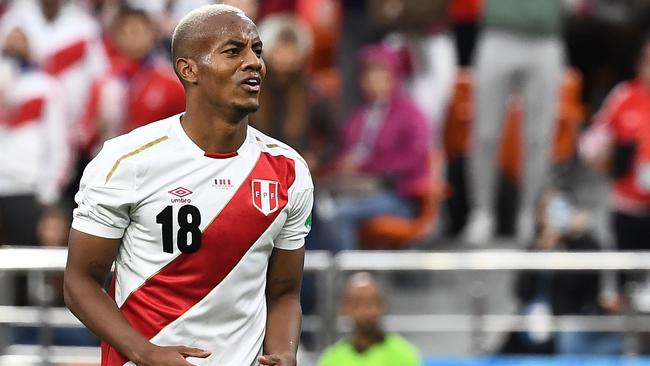 Andre Carrillo is one of the nation’s talismen. Picture: AFP