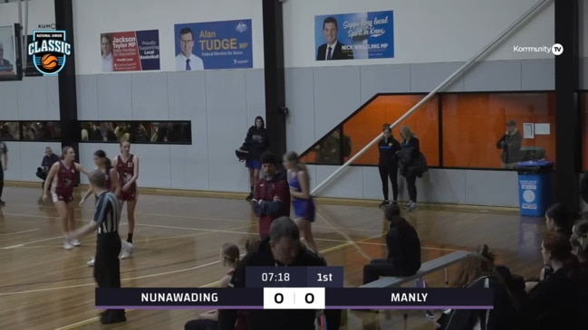 Replay: National Junior Classic - Nunawading v Manly Warringah (U18 girls)