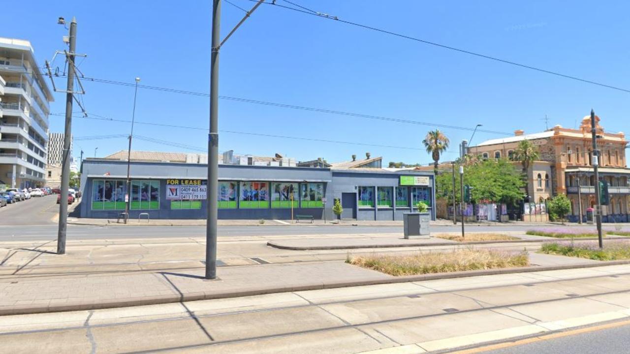 View of the site from North Tce. Picture: Google Street View