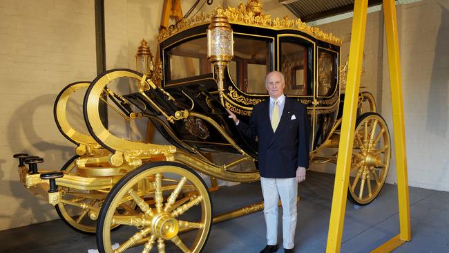 Jim Frecklington and his Royal Coach.