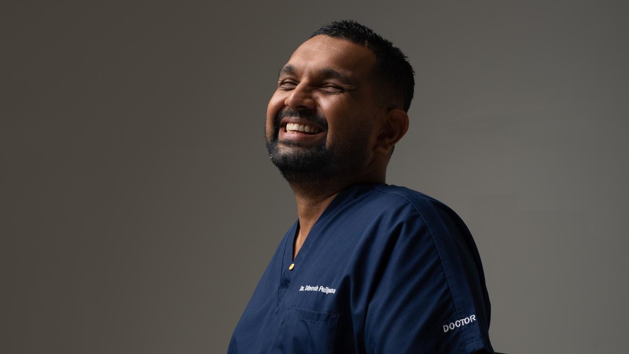 former Queenslander of the Year Dr Dinesh Palipana. Photographer David Kelly