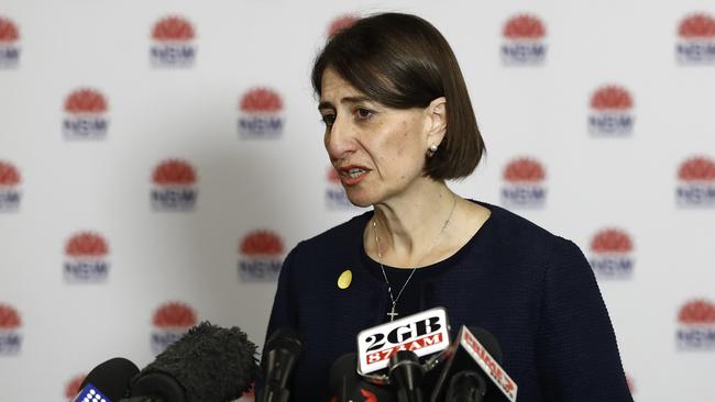 Premier Gladys Berejiklian says conditions imposed by Queensland are unrealistic. Picture: Ryan Pierse/Getty Images