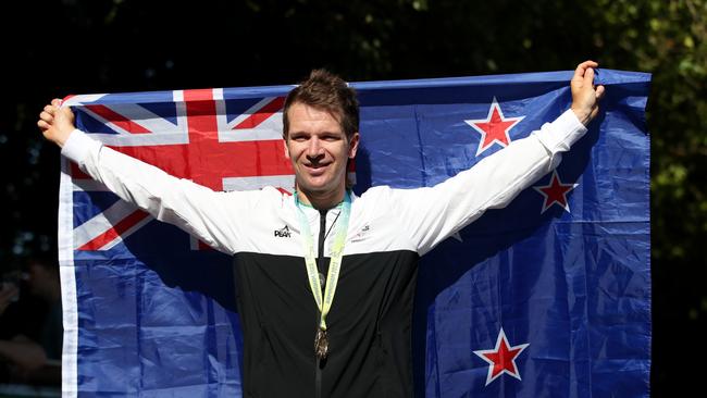 Gold Medalist, Aaron Gate of Team New Zealand