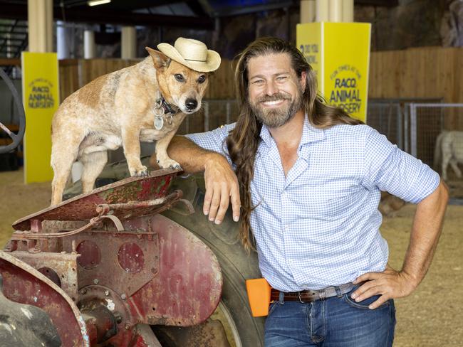 Farmer Dave Graham at the Ekka, Friday, August 11, 2023 - Picture: Richard Walker