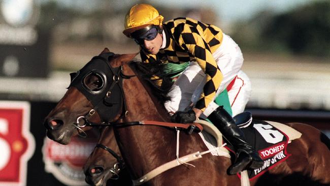 Glen Boss first Group 1 for the Freedman family came aboard Flying Spur in the 1995 Golden Slipper.