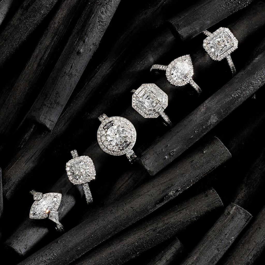 Diamond hot sale ring shapes