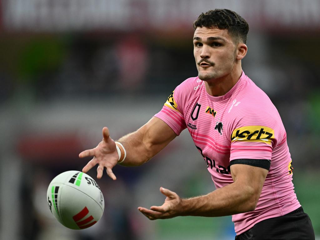 Panthers halfback and captain Nathan Cleary. Picture: Getty Images