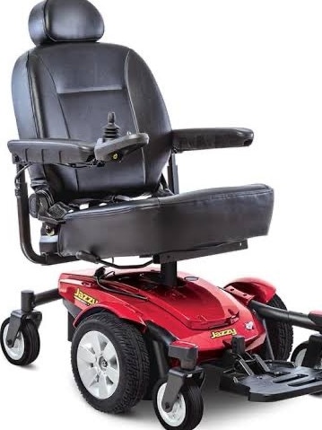 A scooter similar to the electric mobility wheelchair stolen.