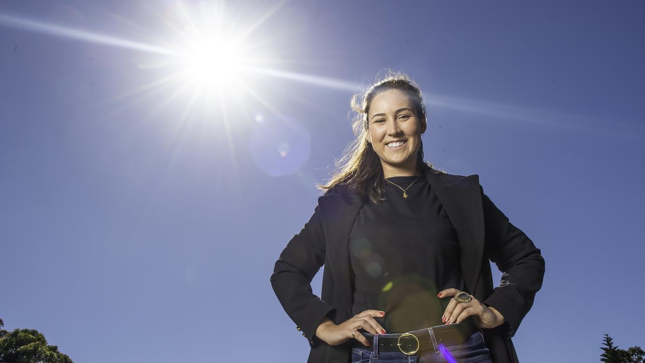 DREAM JOB: University of Southern Queensland Aviation student, Eliza Terry is preparing to take flight after landing her dream job in the Royal Australian Air Force. Picture: USQ Media