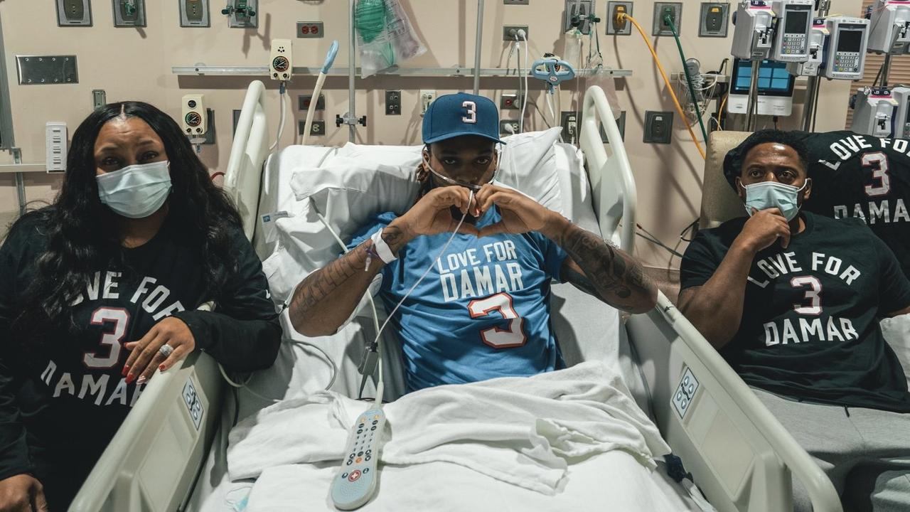 NFL news 2023 Damar Hamlin Buffalo Bills  'Tears of joy' as NFL star's  recovery hits milestone