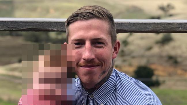 Collingwood fan Tyson Armstrong, 27, from Highton, is accused of killing Luke Francis in a fight in the Crown Casino food court on March 29, 2022.