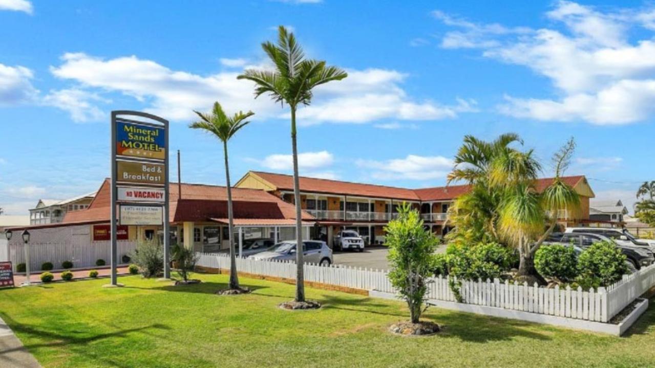 For $1.9 million you could get into the Fraser Coast’s tourism trade, with the Mineral Sands Motel on the market.