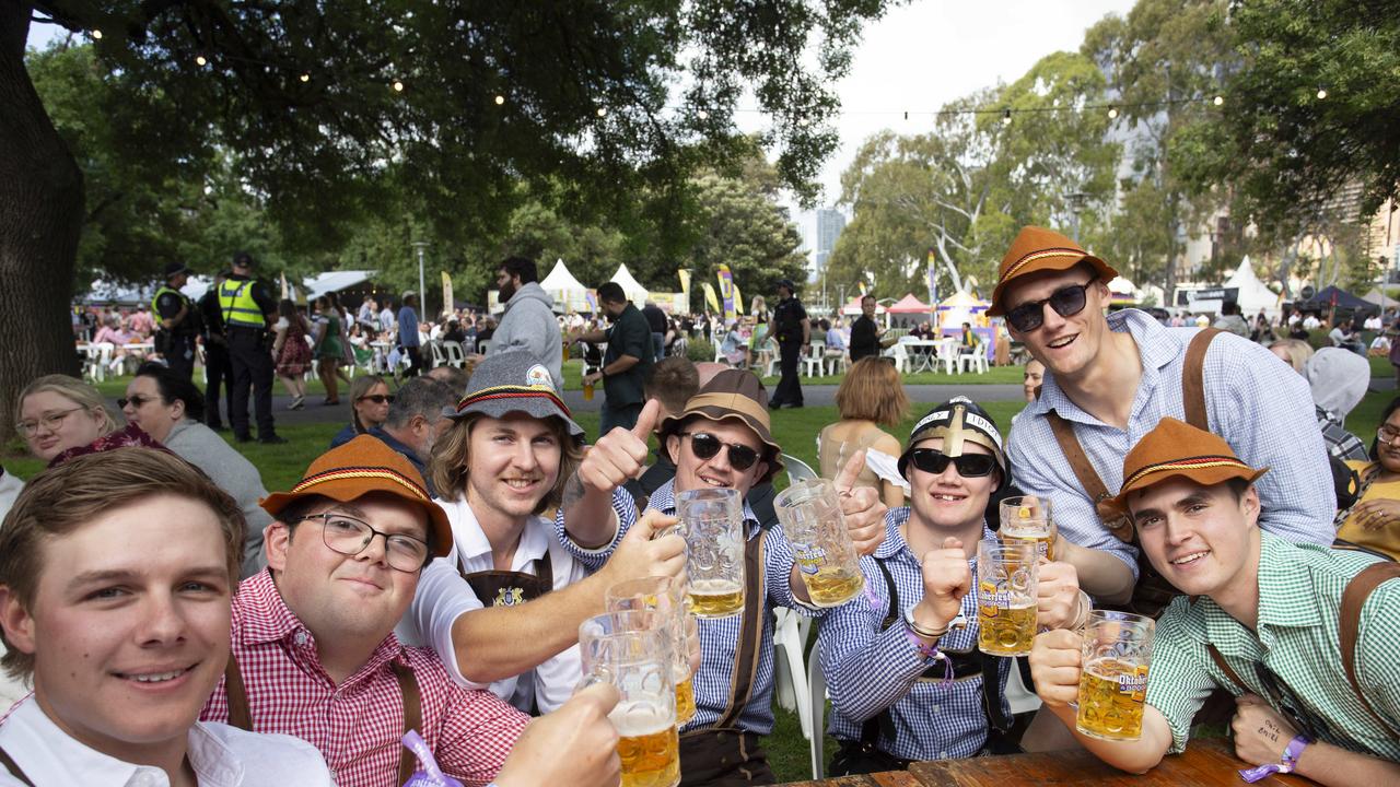 Oktoberfest in the Gardens. 5th October 2024. Picture: Brett Hartwig