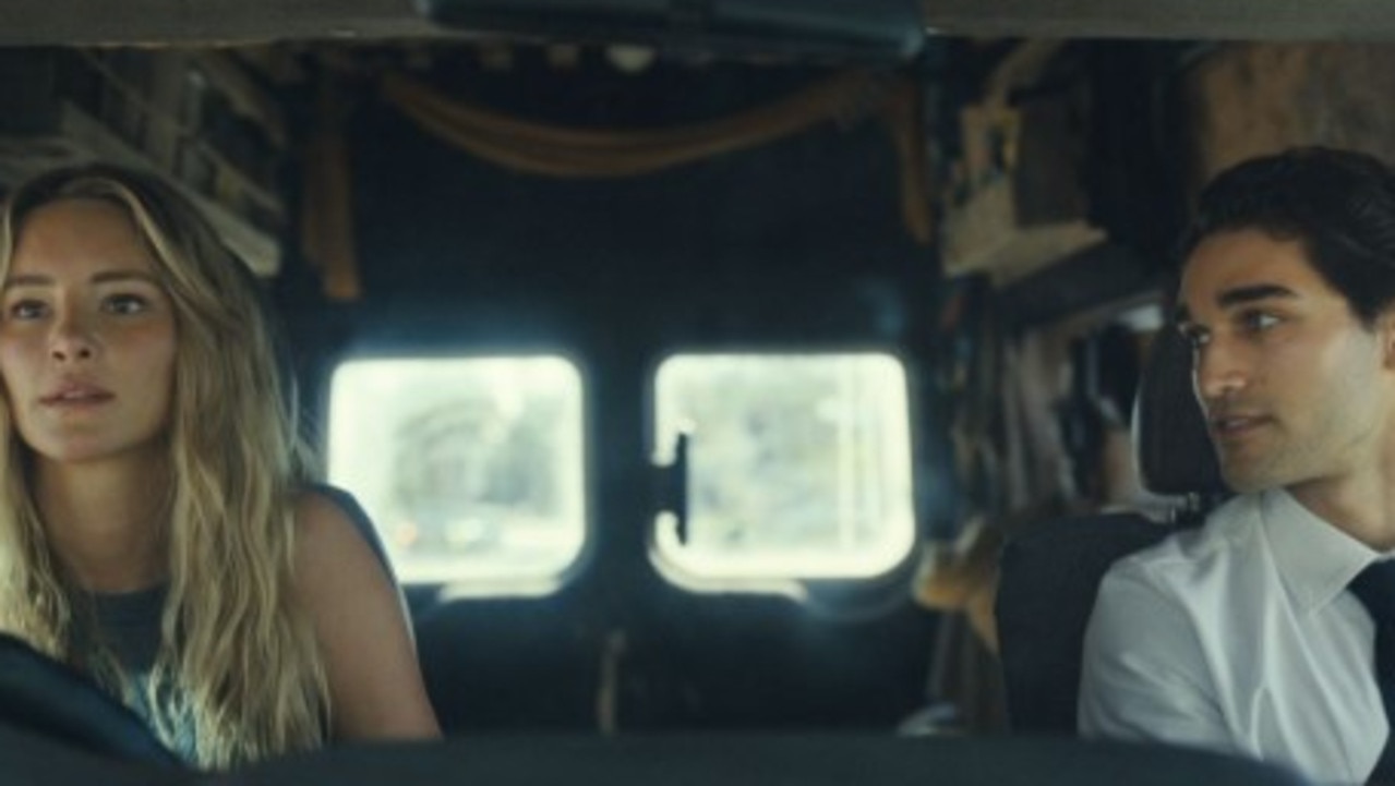 Harrison as Zephyr alongside Heuston’s Moses in Dangerous Animals.