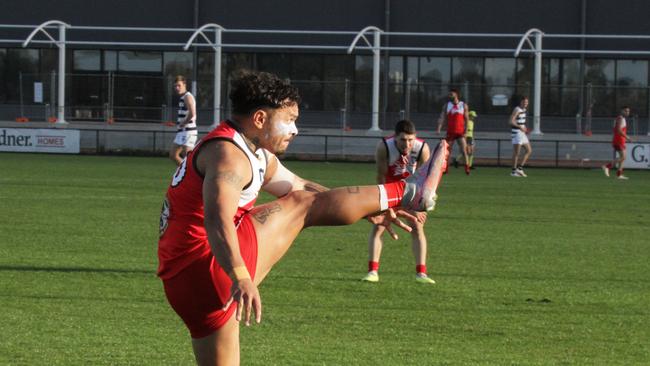 Robinvale-Euston's Isaiah Johnson has starred for the Eagles. Picture: Glenn Milne (supplied)