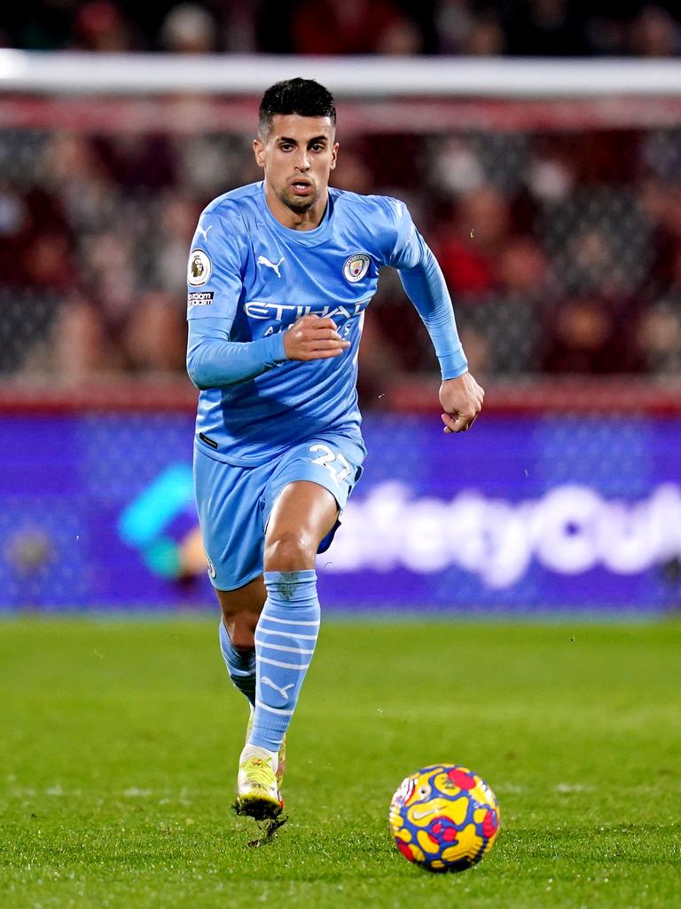 Manchester City's Joao Cancelo. Photo by John Walton/PA Images via Getty Images