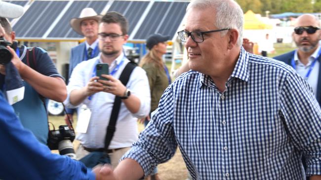 Prime Minister Scott Morrison visits Beef Australia in Rockhampton