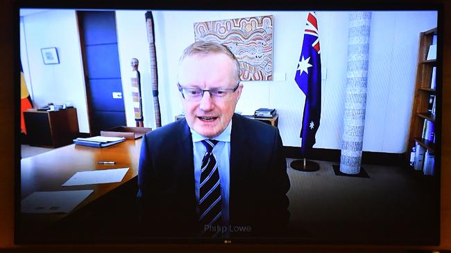 RBA governor Philip Lowe sees sense in borrowing ‘from the future’ when interest rates are low. Picture: AAP