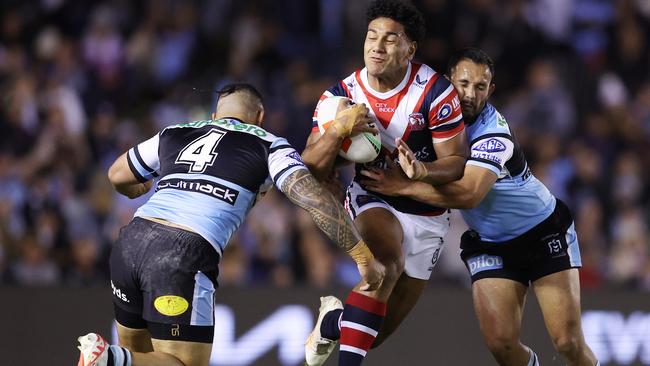 Sydney Roosters star Siua Wong went to Scots College Picture: Getty Images