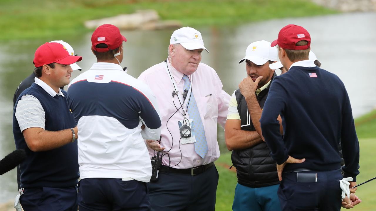 Patrick Reed and Jordan Spieth were paired together in 2014. (Sam Greenwood/Getty Images/AFP)