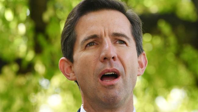 Education Minister Simon Birmingham.