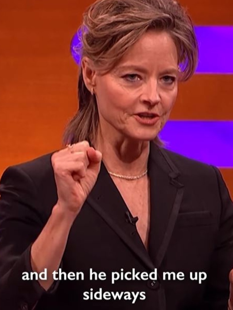 Jodie Foster Reveals a Lion Picked Her Up with Its Mouth on a Movie Set