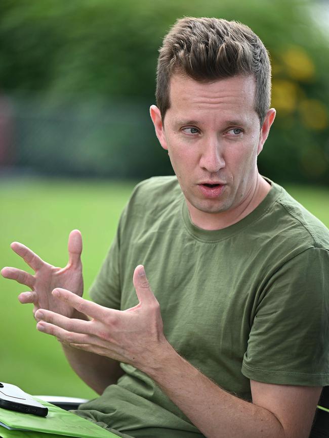 Greens MP Max Chandler-Mather. Picture: Lyndon Mechielsen/The Australian