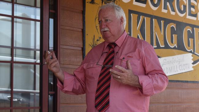 Elders Rockhampton Auctioneer Virgil Kenny.