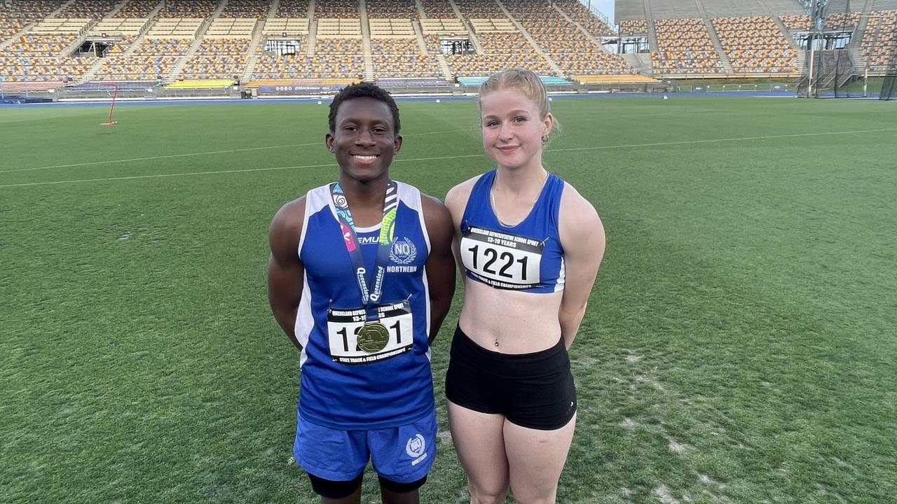 There was great results for Northern, with Uwezo and Kaitlin Bitossi winning their respective 100m sprints.