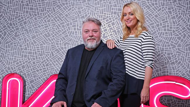 Kyle Sandilands and Jackie O.