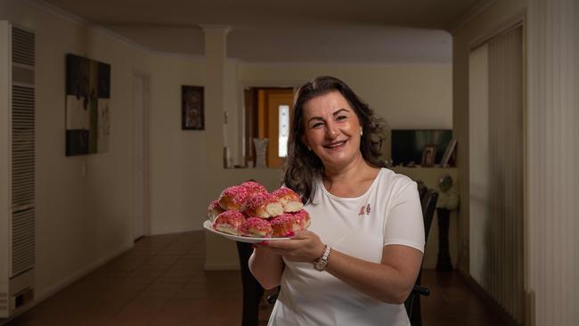 Daniela tragically lost her cousin the same year she herself was diagnosed with breast cancer. Picture: Brad Fleet