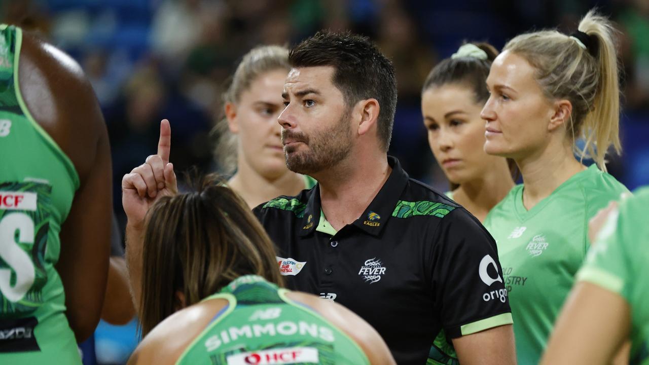 Players are adamant the Fever players should not take the fall for Netball Australia’s decision to move the grand final to Perth. Photo: Getty Images