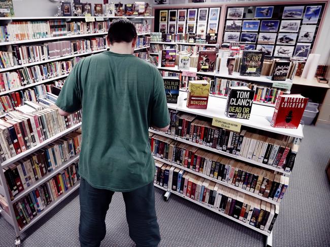 Inside the library of the MPU.