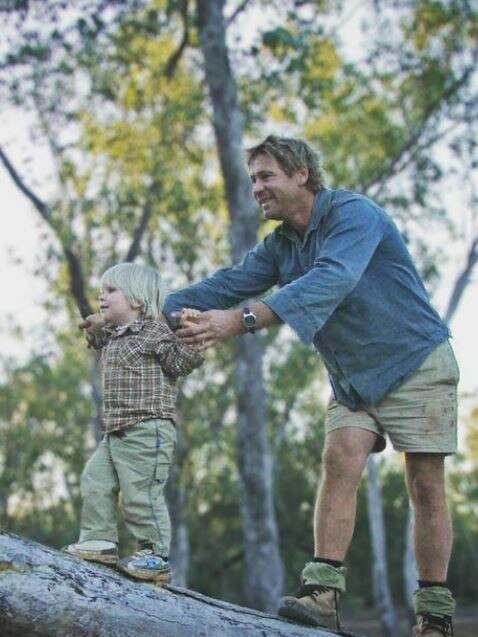 Robert was just two years old when his dad died. Picture: Instagram